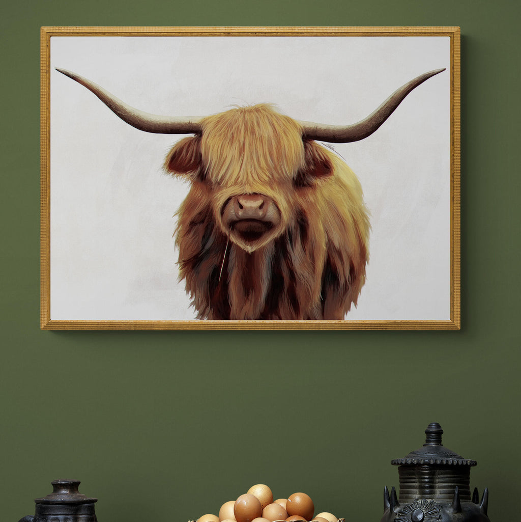 Farmhouse Inspired Highland Cow